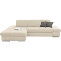set one by Musterring Ecksofa "SO4100 V", mit verstellbaren Kopfteilen, wahlweise mit Funktionen, Cord-Bezug von Set One By Musterring