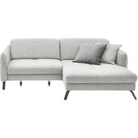 set one by Musterring Ecksofa "SO 4400 V", wahlweise mit motorischer Bettfunktion & Kopfverstellung, Fuß schwarz von Set One By Musterring