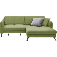 set one by Musterring Ecksofa "SO 4400 V", wahlweise mit motorischer Bettfunktion & Kopfverstellung, Fuß schwarz von Set One By Musterring