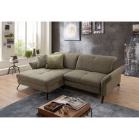 set one by Musterring Ecksofa "SO 4400 V", wahlweise mit motorischer Bettfunktion & Kopfverstellung, Fuß schwarz von Set One By Musterring