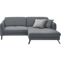 set one by Musterring Ecksofa "SO 4400 V", wahlweise mit motorischer Bettfunktion & Kopfverstellung, Fuß schwarz von Set One By Musterring