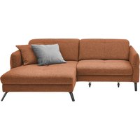 set one by Musterring Ecksofa "SO 4400 V", wahlweise mit motorischer Bettfunktion & Kopfverstellung, Fuß schwarz von Set One By Musterring