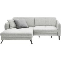 set one by Musterring Ecksofa "SO 4400 V", wahlweise mit motorischer Bettfunktion & Kopfverstellung, Fuß schwarz von Set One By Musterring