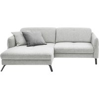 set one by Musterring Ecksofa "SO 4400 V", wahlweise mit motorischer Bettfunktion & Kopfverstellung, Fuß schwarz von Set One By Musterring