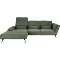set one by Musterring Ecksofa "SO 4500, Füße schwarz matt, inkl Schwenkrückenfunktion, Cord, L-Form", wahlweise mit Kopfstütze/Armteilverstellung/Rückenneigung von Set One By Musterring