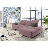 set one by Musterring Ecksofa "SO4100 V", mit verstellbaren Kopfteilen, wahlweise mit Funktionen, Cord-Bezug von Set One By Musterring
