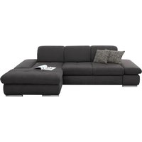 set one by Musterring Ecksofa "SO4100 V", mit verstellbaren Kopfteilen, wahlweise mit Funktionen, Cord-Bezug von Set One By Musterring