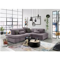 set one by Musterring Ecksofa "SO 4100 mit komfortablen Federkern und Kopfteilverstellung,", wahlweise mit Bettfunktion und Sitztiefenverstellung, L-Form von Set One By Musterring