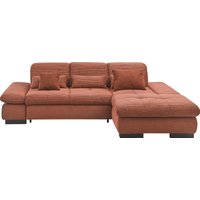 set one by Musterring Ecksofa "SO4100 V", mit verstellbaren Kopfteilen, wahlweise mit Funktionen, Cord-Bezug von Set One By Musterring