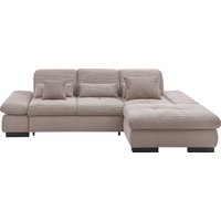 set one by Musterring Ecksofa "SO4100 V", mit verstellbaren Kopfteilen, wahlweise mit Funktionen, Cord-Bezug von Set One By Musterring