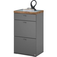 set one by Musterring Highboard "Lancaster Dielen", inklusive LED-Beleuchtung, in 2 Farben erhältlich, B 61 x H 91 cm von Set One By Musterring