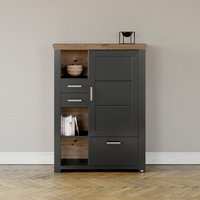 set one by Musterring Highboard "York", Typ 25 und 26, in 3 Farbvarianten, Beleuchtung optional, Breite 105 cm von Set One By Musterring