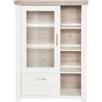 set one by Musterring Highboard "York", Typ 13 und 14, mit Glastür und Schubkasten, 3 Farbvarianten, B 105 cm von Set One By Musterring