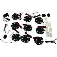 set one by Musterring LED Einbauleuchte "York", Set 9-teilig, Warmlicht oder Kaltlicht, für Type 203 York Office von Set One By Musterring
