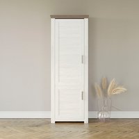 set one by Musterring Drehtürenschrank "York", Typ 03, in 3 Farbvarianten, mit Bügelgriff in silber, B 75 x H 207 cm von Set One By Musterring