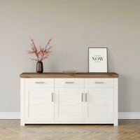 set one by Musterring Sideboard "York", Typ 52, in 3 Farbvarianten, Landhaus-Stil, B 184 x H 95 cm von Set One By Musterring