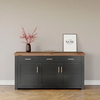 set one by Musterring Sideboard "York", Typ 52, in 3 Farbvarianten, Landhaus-Stil, B 184 x H 95 cm von Set One By Musterring