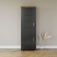 set one by Musterring Drehtürenschrank "York" Typ 03, in 3 Farbvarianten, mit Bügelgriff in silber, B 75 x H 207 cm von Set One By Musterring