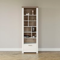 set one by Musterring Regal "York", Typ 07, offenes Design, Beleuchtung optional, B 75 x H 207 cm von Set One By Musterring