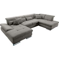 set one by Musterring Wohnlandschaft "SO 4100 komfortable Federkernunterfederung, inkl. Kopfteilverstellung", wahlweise Bettfunktion und Sitztiefenverstellung, U-Form von Set One By Musterring