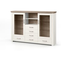 Set One Highboard York 56-B Pino Aurelio/Eiche Nelson von Set One by Musterring