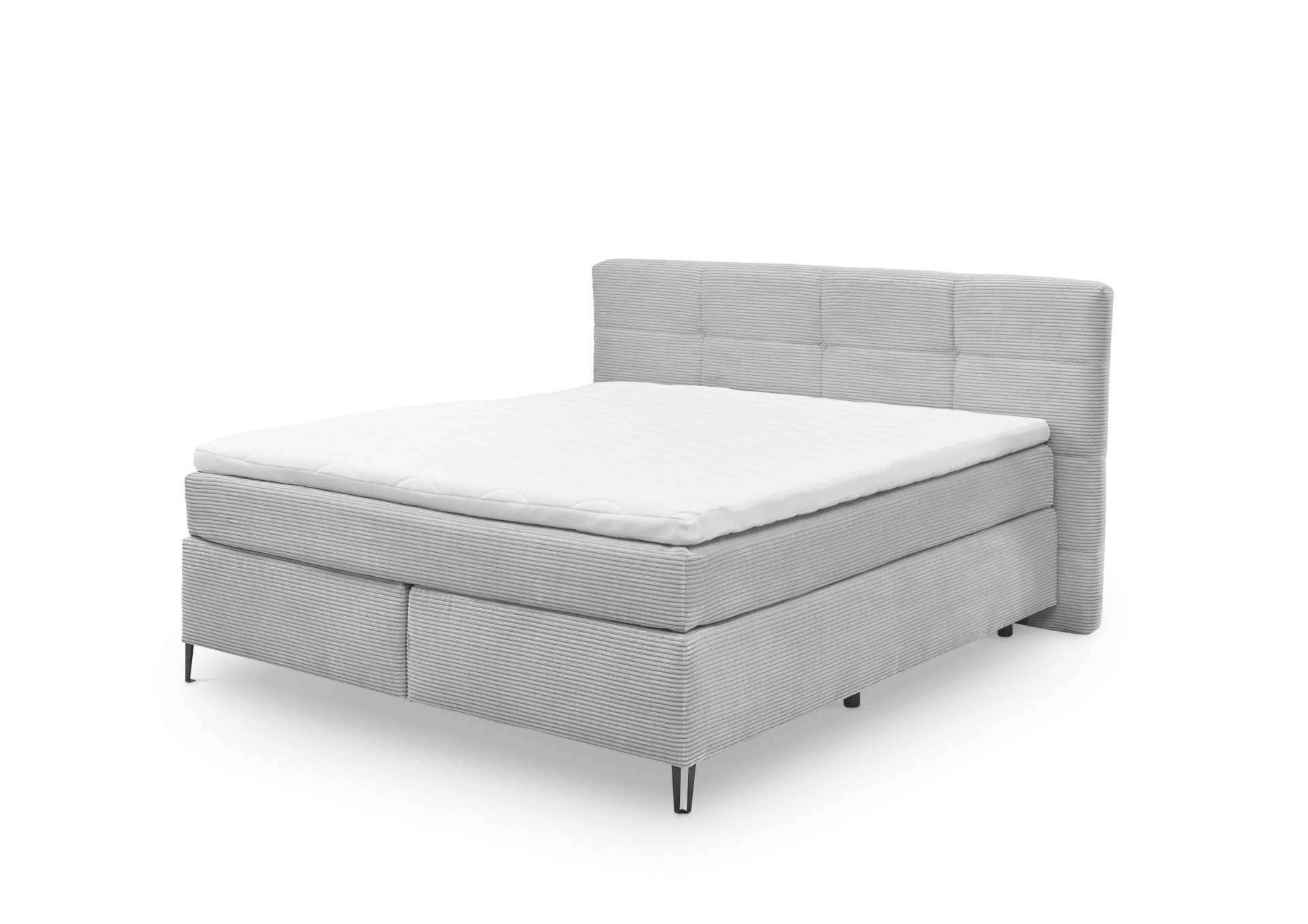 Set One by Musterring Boxspringbett FAIRFIELD ca. 140x200cm in Stoff Zoom dove Set One by Musterring Boxspringbett FAIRFIELD ca. 140x200cm in Stoff Zoom dove von Set One by Musterring