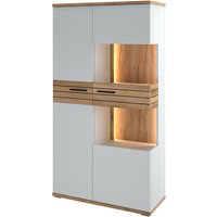 Set one by Musterring Highboard SET ONE QUINCY, Holznachbildung von Set one by Musterring