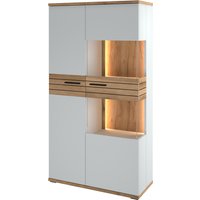 Set one by Musterring Highboard SET ONE QUINCY, Holznachbildung von Set one by Musterring