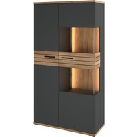 Set one by Musterring Highboard SET ONE QUINCY, Holznachbildung von Set one by Musterring