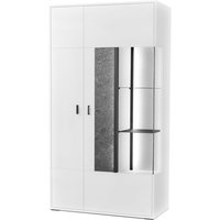 Set one by Musterring Vitrine breit rechts DELTONA, Holznachbildung von Set one by Musterring