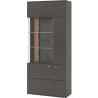 Set one by Musterring Vitrine li. TACOMA, Holznachbildung von Set one by Musterring