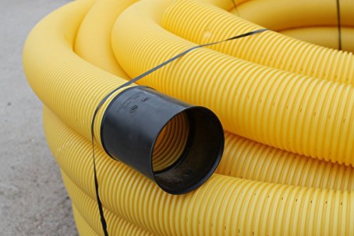 10 Meter Drainagerohr Drainage gelb DN 50 gelocht Entwässerung 10 Meter Drainagerohr Drainage gelb DN 50 gelocht Entwässerung von Setaflex