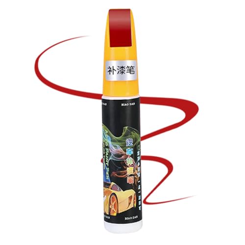 Auto-Lackstift Lackreparaturstift Auto Reparatur Lack Auto Pinsel, Autolack Kratzer Entfernen Lackstift,Kratzerentferner Autolack Stift,Lackreparatur für Auto, Rot von Setauoo