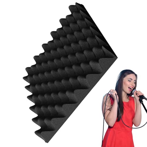 Setauoo Akustikpaneele Schalldämmend | Akustischer Schaum Schallabsorbierende Paneele | Brandsicheres Keilpolster Selbstklebend Geräuschdämmend Dämmung Für Musikstudio Zubehör Setauoo Akustikpaneele Schalldämmend | Akustischer Schaum Schallabsorbierende Paneele | Brandsicheres Keilpolster Selbstklebend Geräuschdämmend Dämmung Für Musikstudio Zubehör von Setauoo