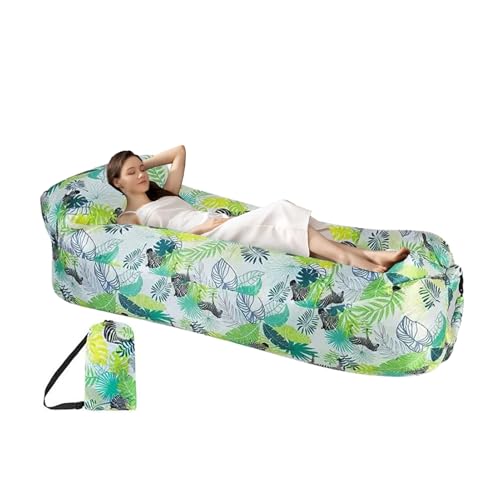 Setauoo Aufblasbares Sofa, Aufblasbarer Liegesessel, Outdoor Tragbares Aufblasbar Luft Sofa, Wasserdichtes AufblasbareAir Lounger für Camping Urlaub Schwimmbad Strandparties Hinterhof von Setauoo