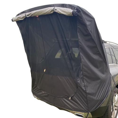 Setauoo Auto-Zelte für Camping – tragbare Auto-Zelte für Camping, leichtes Vordach, kompakter Unterschlupf, sofortige Einrichtung für Van, LKW, Outdoor, Rucksackreisen, Abholung von Setauoo