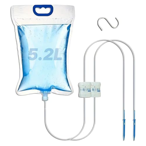 Setauoo Bewässerungsbeutel Für Pflanzen 5,2L,Gartentropfbewässerungssack - Universell Einsetzbar Im Gewächshaus Garten Blumenbeet Balkon Innenräume Hochbeet Keimung von Setauoo