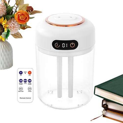 Setauoo Doppel Sprühnebel Luftbefeuchter | Desktop Luftbefeuchter Mit Doppel Sprühnebel Und USB Aufladung - Multifunktionaler Luftbefeuchter Für Zuhause Schlafzimmer Und Yoga Studios Setauoo Doppel Sprühnebel Luftbefeuchter | Desktop Luftbefeuchter Mit Doppel Sprühnebel Und USB Aufladung - Multifunktionaler Luftbefeuchter Für Zuhause Schlafzimmer Und Yoga Studios von Setauoo