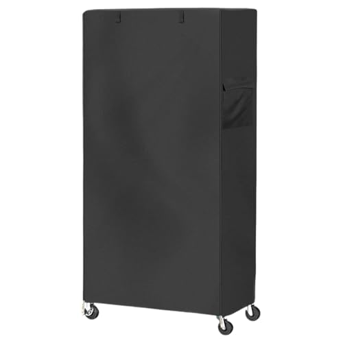 Setauoo Drahtregal Abdeckung Für Regale | Stehregal Schutz - Schutz Für Kleiderschränke Mit Reißverschluss Für Den Einsatz In Garage Keller Terrasse Innen Und Außenbereich von Setauoo