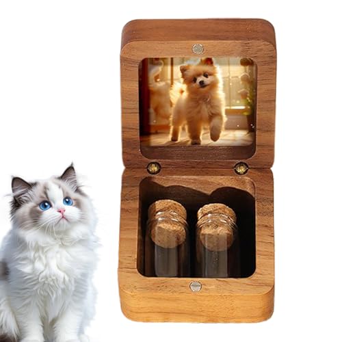 Setauoo Erinnerungsbox Für Tierhaare - Hundehaar Und Zähne Aufbewahrungsbox,Glasflasche Aufbewahrung Für Katzenliebhaber Sammlung Für Erinnerungsasche Krallen Federn Kaninchen Setauoo Erinnerungsbox Für Tierhaare - Hundehaar Und Zähne Aufbewahrungsbox,Glasflasche Aufbewahrung Für Katzenliebhaber Sammlung Für Erinnerungsasche Krallen Federn Kaninchen von Setauoo