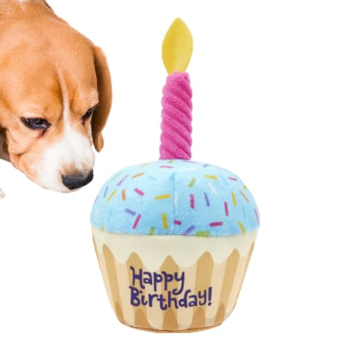 Setauoo Hund Geburtstagstorte - Hund Geburtstag Dekoration Plüsch Kuchen - Kaufest Weich Welpe Foto Requisiten Party für Große Mittlere Kleine Rassen Setauoo Hund Geburtstagstorte - Hund Geburtstag Dekoration Plüsch Kuchen - Kaufest Weich Welpe Foto Requisiten Party für Große Mittlere Kleine Rassen von Setauoo