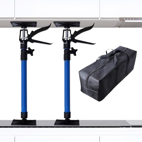 Setauoo Kabinettstütze - 48 Bis 114 Cm Dritte Hand Unterstützung | Hebesystem mit Nivellierfunktion und Halterung kraftsparend robust bis 30kg für Kühlschrank Fronten und Markisen Setauoo Kabinettstütze - 48 Bis 114 Cm Dritte Hand Unterstützung | Hebesystem mit Nivellierfunktion und Halterung kraftsparend robust bis 30kg für Kühlschrank Fronten und Markisen von Setauoo