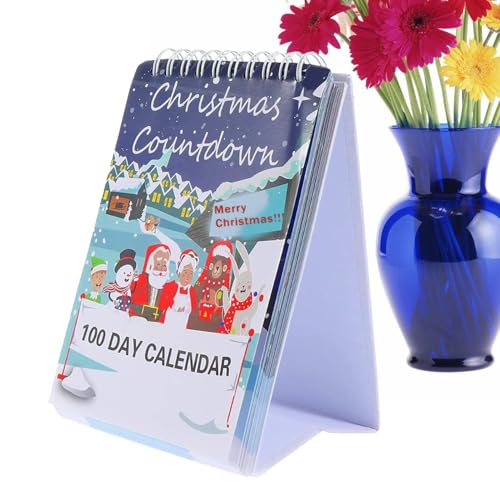 Setauoo Kalender 2025 Adventskalender | Weihnachts Abreißkalender Countdown Tischkalender,100-tägiger Interaktiver Wanddekor Tischdeko Für Festliche Tischgestaltung Zu Festtagen Setauoo Kalender 2025 Adventskalender | Weihnachts Abreißkalender Countdown Tischkalender,100-tägiger Interaktiver Wanddekor Tischdeko Für Festliche Tischgestaltung Zu Festtagen von Setauoo