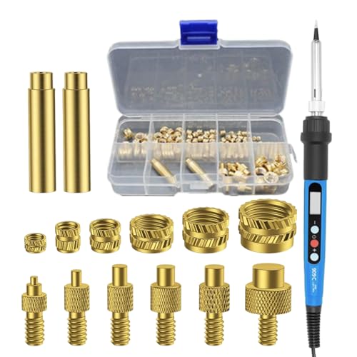 Setauoo Lötspitzen | Set mit Montagehülsen,Multifunktionale Lötspitzen-Set für Möbelpflege und Reparaturen im Haushalt sowie Industrie von Setauoo