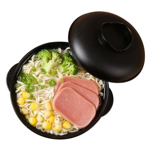 Setauoo Mikrowellen-Nudelschüssel,Mikrowellen-Ramenschüssel - Instant-Nudelschüssel mit Deckel | Hitzebeständig, großes Fassungsvermögen, Nudelschüssel zum sofortigen Kochen für Studentenwohnheim, von Setauoo