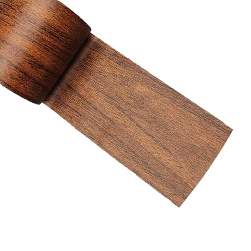 Setauoo Möbelband - Holzmaserung Klebeband | 5.5 cm Breit 4.5 m Lang Selbstklebende Dekorative Kante Wasserdicht für Fensterleisten Spiegelrahmen Wandreparatur von Setauoo