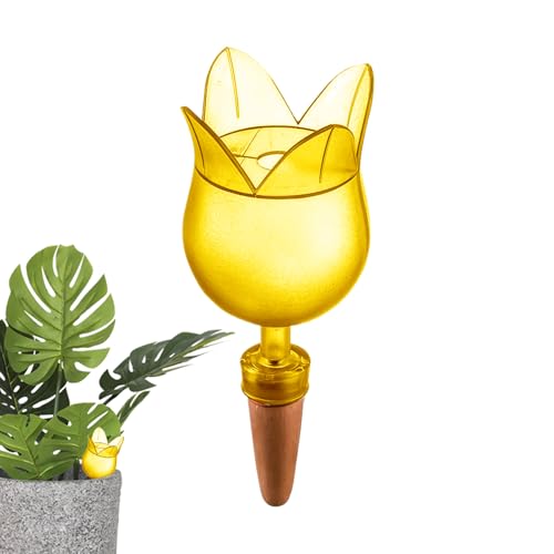 Setauoo Selbstbewässerungsspitzen - Blumenförmiges Automatisches Pflanzen Selbstbewässerungsgerät | Bewässerungsstäbe System Für Zimmerpflanzen Topfpflanzen Blumenkästen Blumenbeete von Setauoo