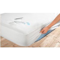 SETEX Matratzenauflage "Auflage in 90x200, 140x200 cm und weitere Größen, atmungsaktiv", rückseitiger Nässesperre, Allergiker geeignet (Hausstauballergiker) von Setex