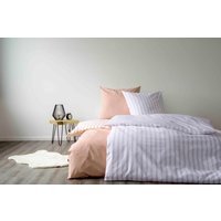 SETEX Wendebettwäsche "Baumwoll Streifen" in tollen Unifarben und gestreift SETEX Wendebettwäsche "Baumwoll Streifen" in tollen Unifarben und gestreift von Setex