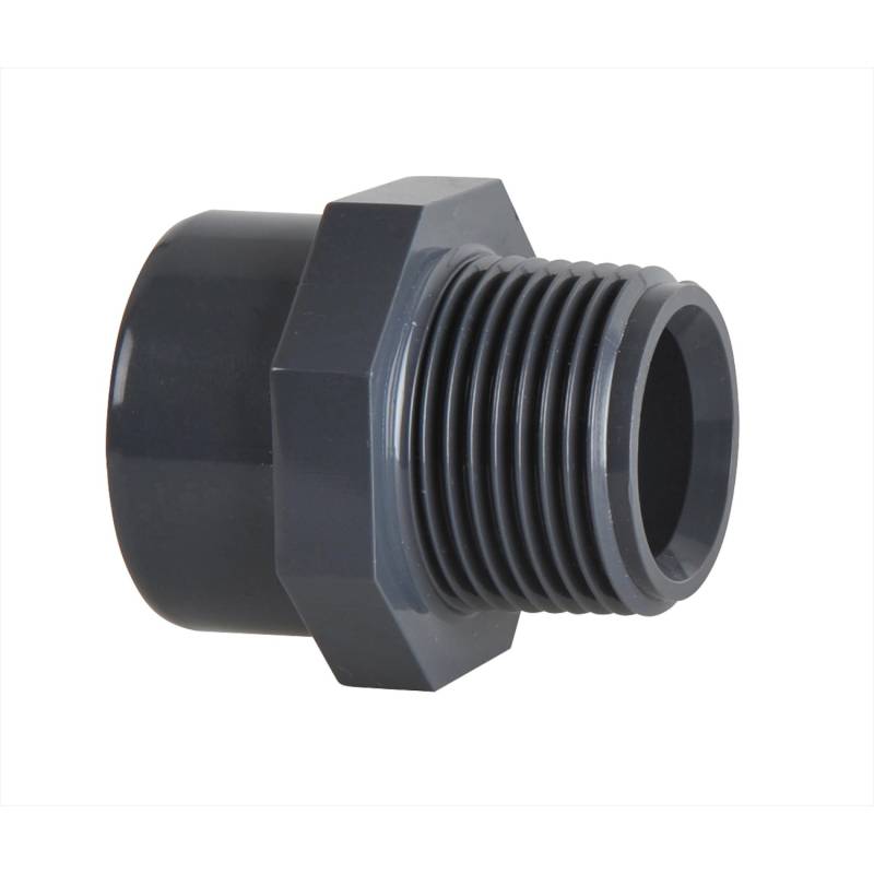 Setma PVC-U-Übergang 32 mm x 25 mm (1 Zoll)-AG von Setma